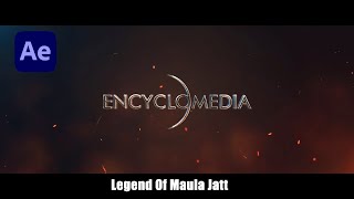 Reacreating Intro | Pakistani Film | Legend Of Maula Jatt | After Effects | Learn Adobe | Fiverr