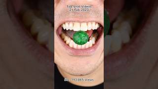 Download lagu 190k Views in 1 Day | Yakee! Green Gum Ball 🟢 ASMR | Soothing Chewing Sounds #ASMR see more 👆 mp3