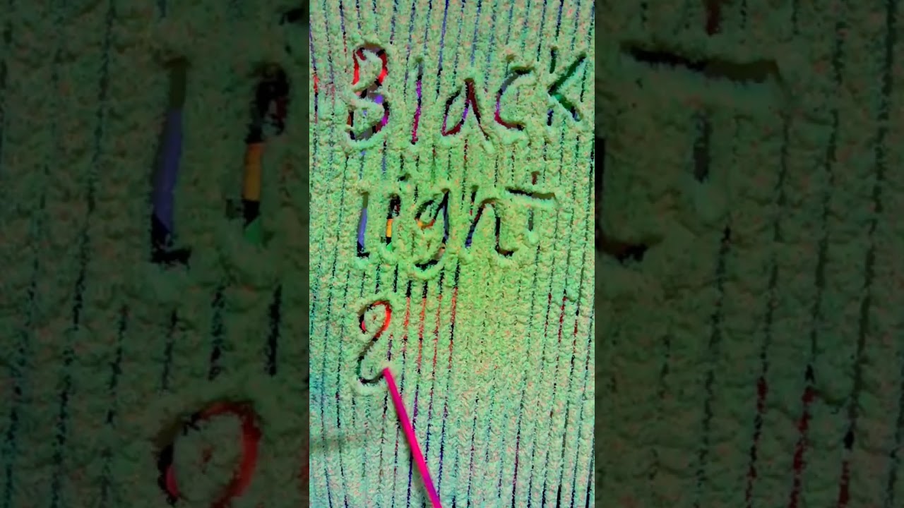 Blacklight Simpsons painting for your beautiful look