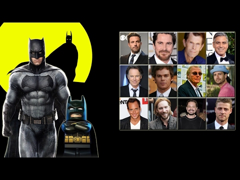 Characters Voice Comparison - "Batman" (Updated)