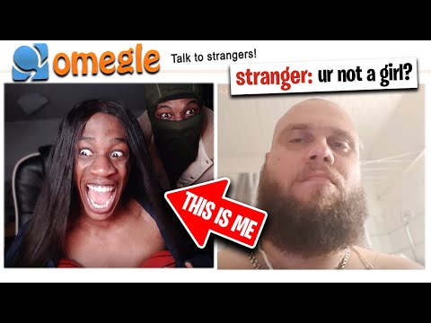 tricking predators on omegle to think I'm a girl..