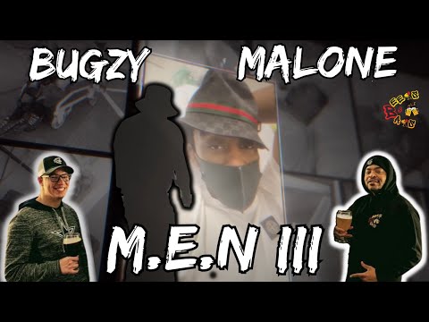 BUGZY LUCKY TO BE ALIVE!!! | Americans React to Bugzy Malone M E N III