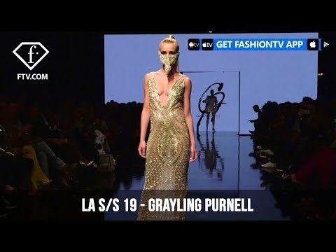 Los Angeles Fashion Week S/S 19  - Art Hearts Fashion - Grayling Purnell | FashionTV | FTV