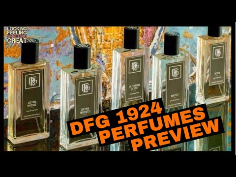 DFG 1924 Perfumes Preview With Roberto Dario + 7 Prizes WW Giveaway Including Full Bottle