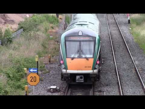 Kildare HD-Irish Rail 22000 class ICR no.22004 arrives on service to Dublin Heuston