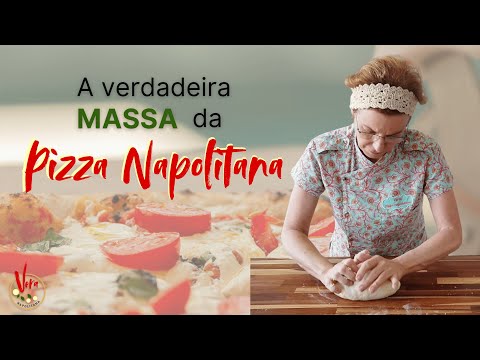 Making the dough for authentic Neapolitan pizza