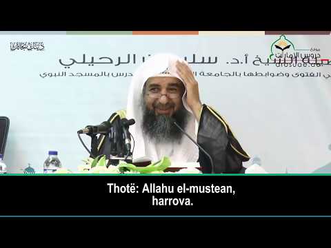 Ngrënia dhe pirja nga harresa në agjërimin vullnetar - Shejh Sulejman er Ruhajli