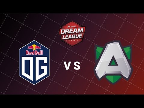 OG vs Alliance - Game 1 - MAJOR Qualifiers - CORSAIR DreamLeague Season 11