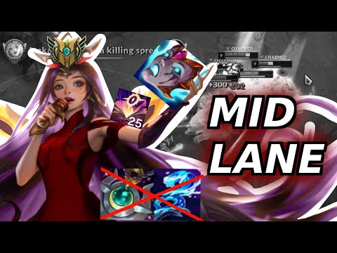 Graceful Phoenix Seraphine mid - vs Pantheon - STOP BUILDING MOONSTAFF - League of Legends - S11