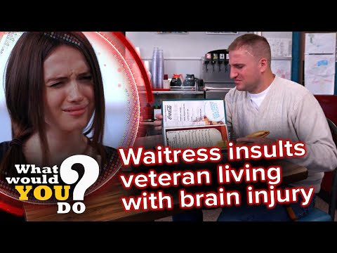 Waitress insults veteran living with brain injury | WWYD
