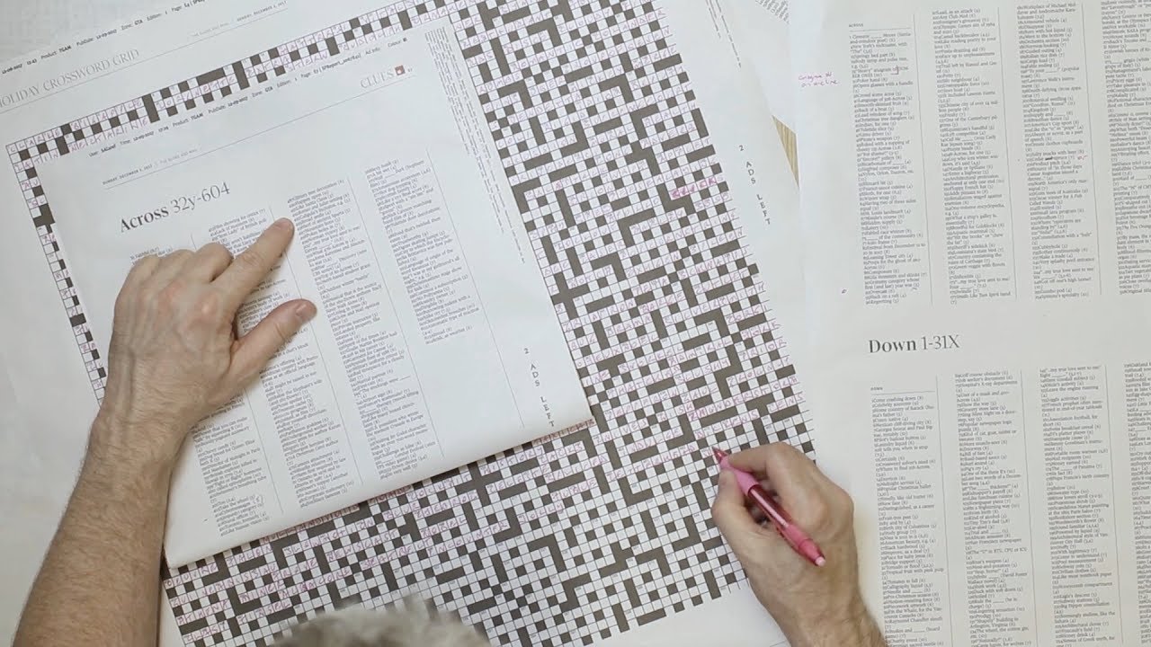 The Globe's crossword guru on this year's holiday puzzle