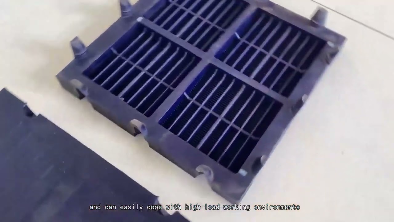 Polyurethane screen panel for coal washing and ore screening