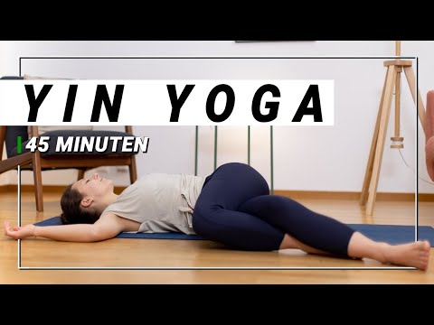 Yin Yoga - Relax & Let Go - for shoulders, back and legs | 45 min