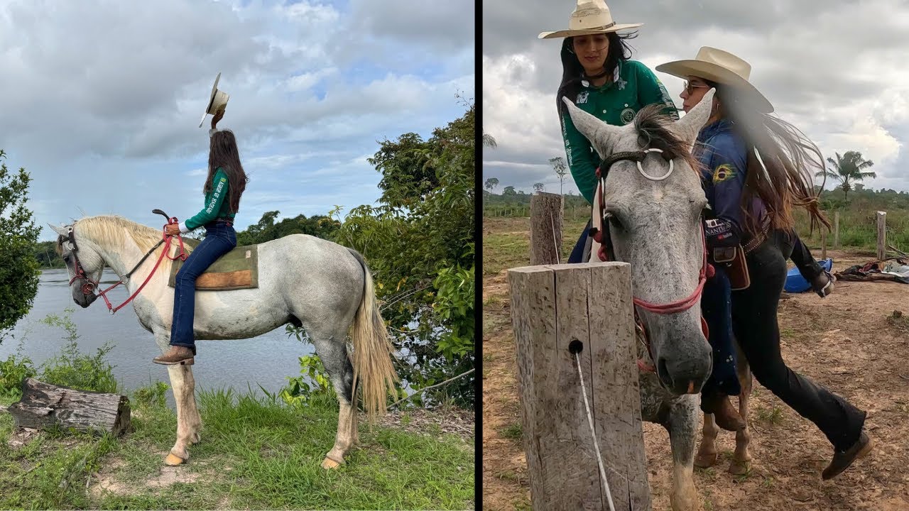 CONHECENDO A FAZENDA DA MINHA IRMÃ @amandaataide18 e XINGU RÚSTICO 😱