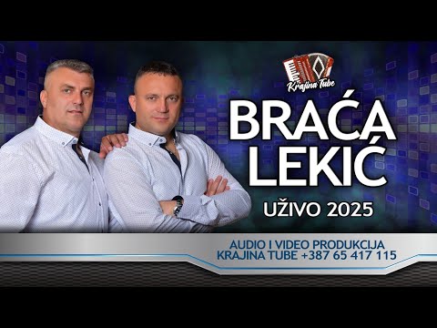 BRAĆA LEKIĆ - Reci mi da me ne voliš , Plače nebo plače Bog,Pola para Mega Miks (Uživo 2025)