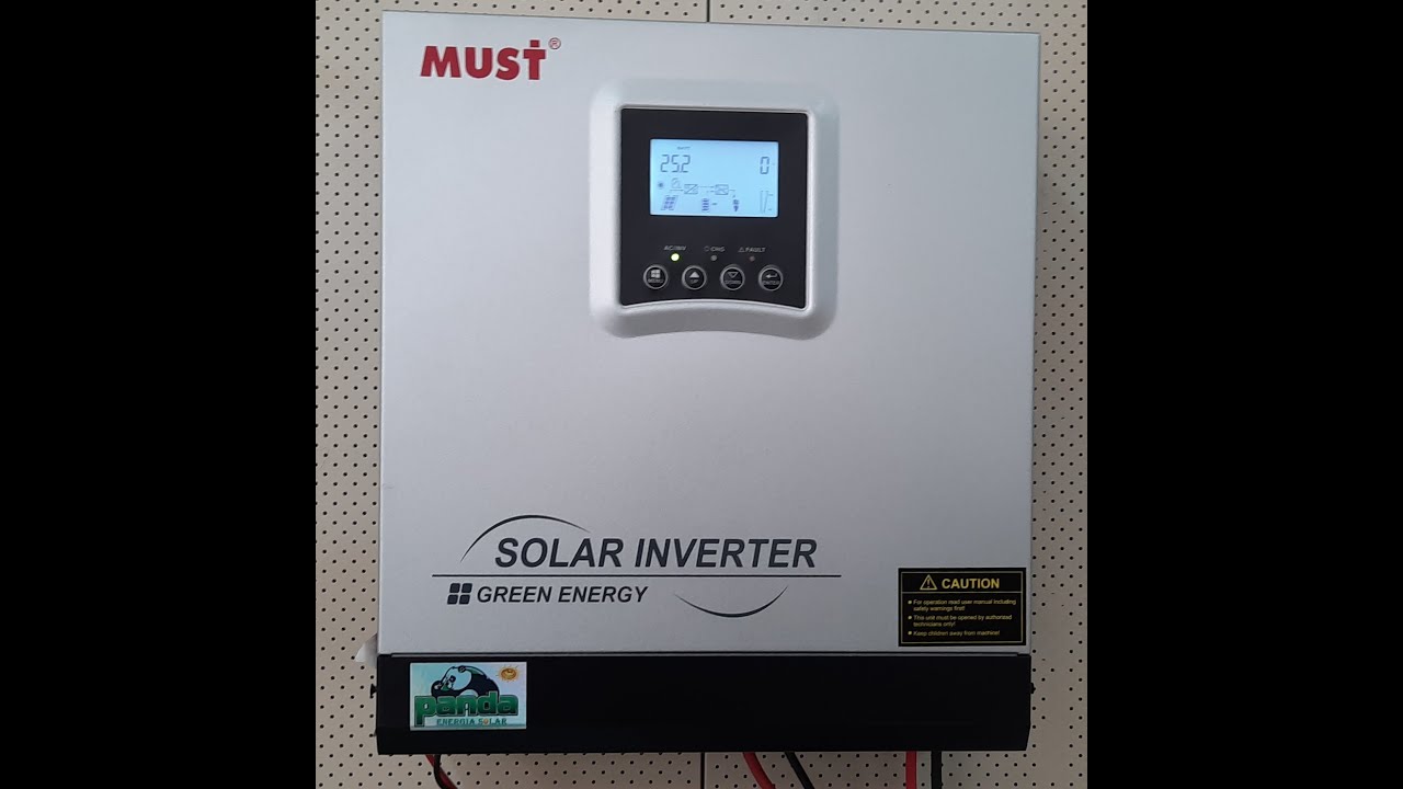 COMO INSTALAR INVERSOR OFFGRID MUST