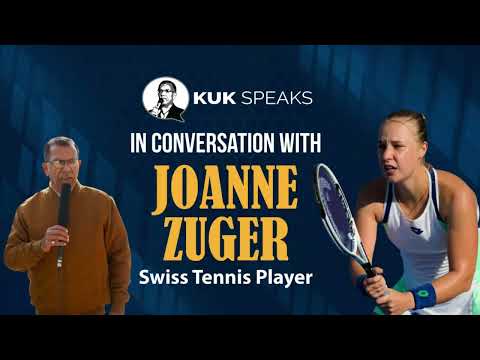 Joanne Zuger - A swiss player and semi-finalist in the $40k Women ITF Tournament with kuk speaks