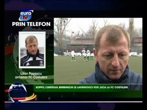 Sport Euro TV 20.02.13 / Marko Markovski Sheriff Tiraspol FC Costuleni Popescu Soppo Berbinschi