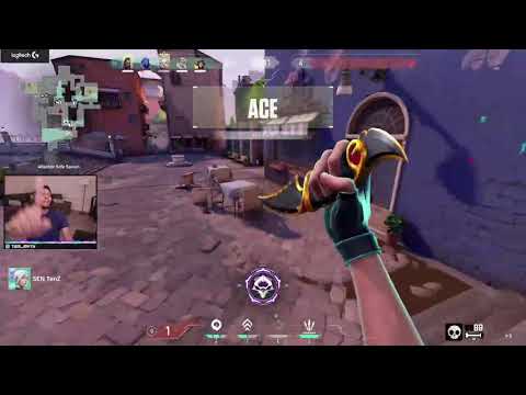 Myth Reacts to Tenz's Insane Ace In 10 Man Customs!!!!VALORANT FIGHT NIGHT