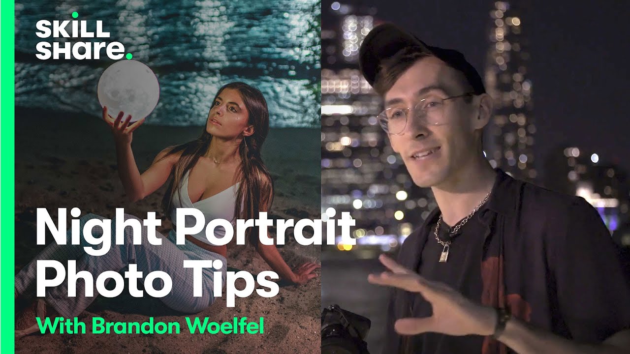 Photography tips: shoot portraits at night like a professional by brandon woelfel