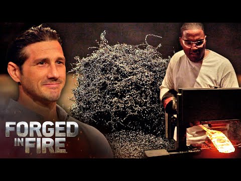 Making a Knife Out of Drill Shavings?! (Season 7) | Forged in Fire