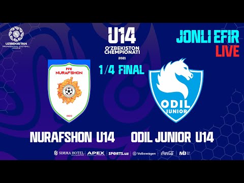 U-14 Chempionati. 1/4 Final. Nurafshon - Odil Junior. LIVE