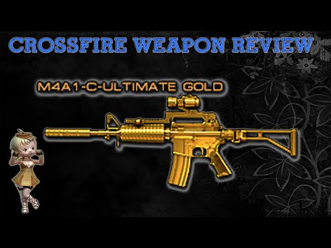 CrossFire China : M4A1-Custom Ultimate Gold [Review] !