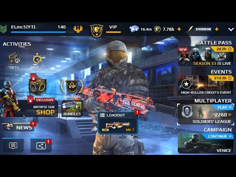 Modern Combat 5 SUPERMARINE Armor+Lava Grinder