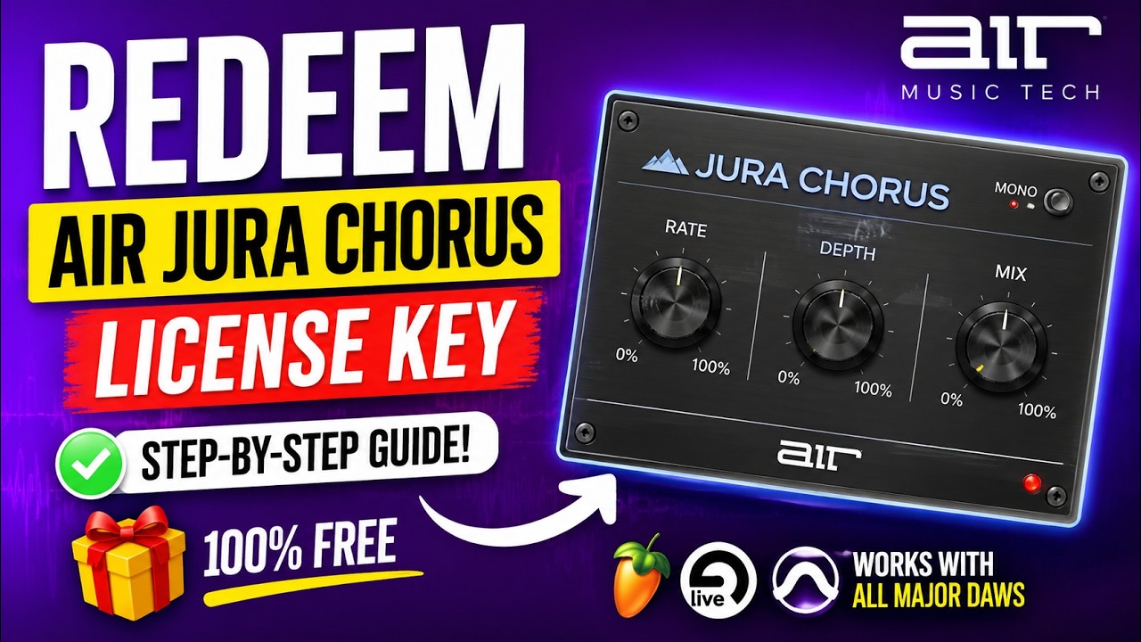 Don't Miss This! Redeem Your FREE AIR Jura Chorus License Key NOW