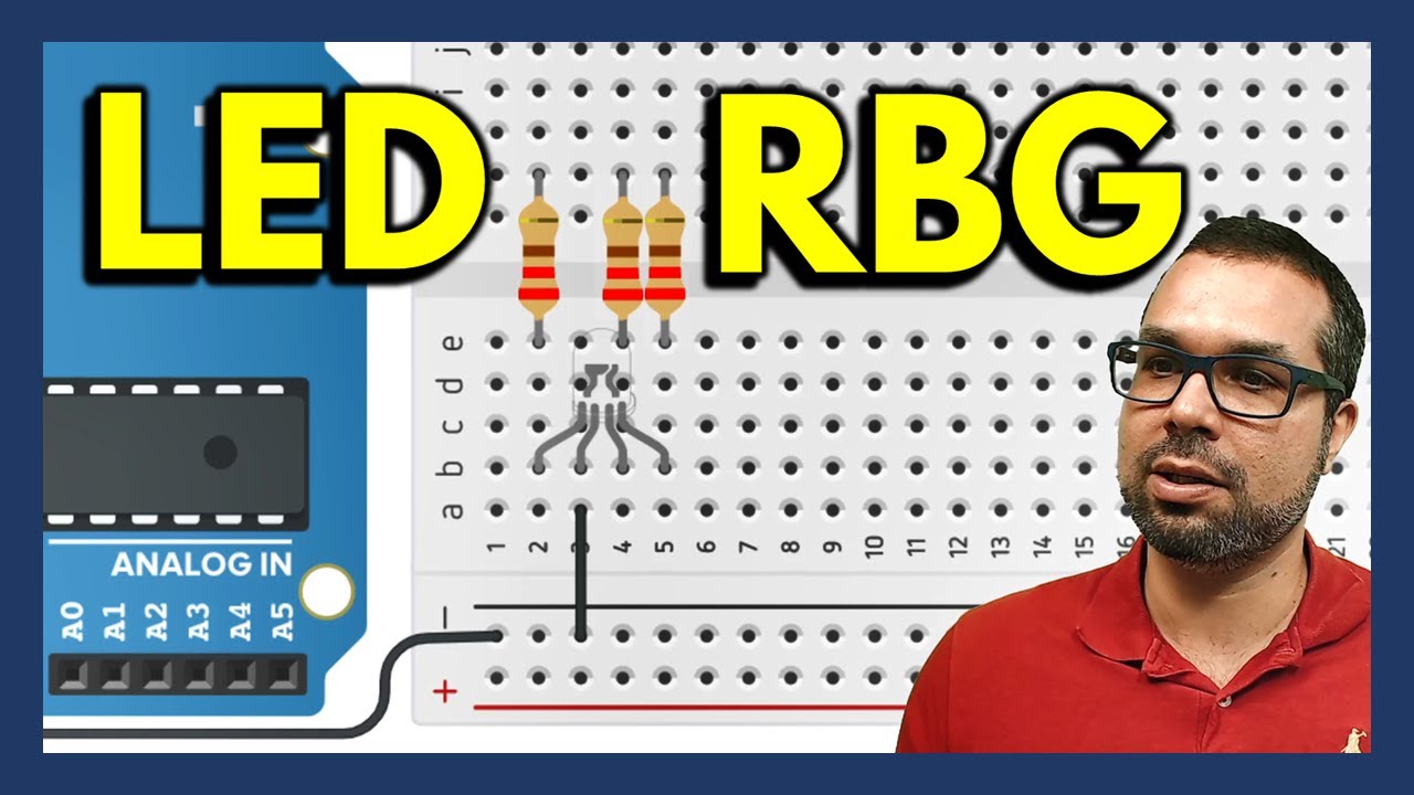 Projeto 07: Como funciona um LED RGB na prática com Arduino e Tinkercard