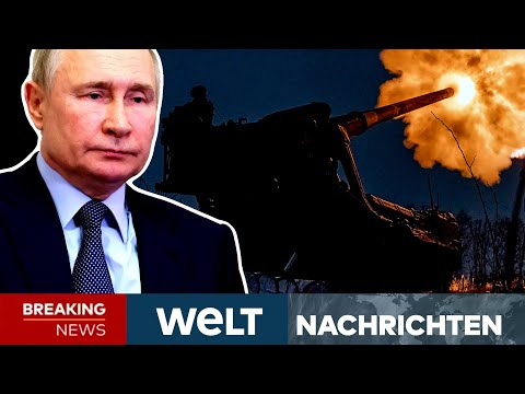 PUTINS KRIEG: "Russen fliegen Angriffe in drei Wellen!" Heftige Attacken im Osten I WELT Newsstream