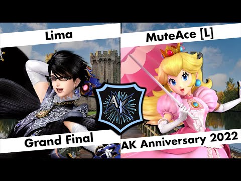 Lima (Bayonetta) vs MuteAce [L] (Peach) - GF - AK Anniversary 2022