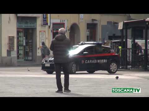2021-02-25 PISTOIA - ERA IN QUARANTENA MA LO TROVANO IN UN ALIMENTARI