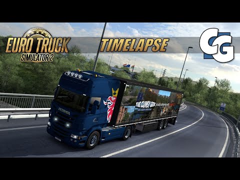 Timelapse - Bulgaria to England - ETS2