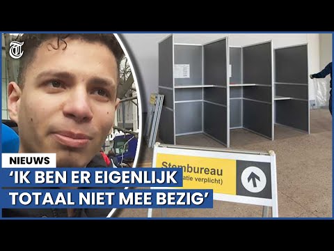 Wéér lage opkomst in Rotterdam?