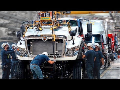 Navistar International Truck Factory: Manufacturing Trucks Inside Most Luxurious U.S. Assembly Line