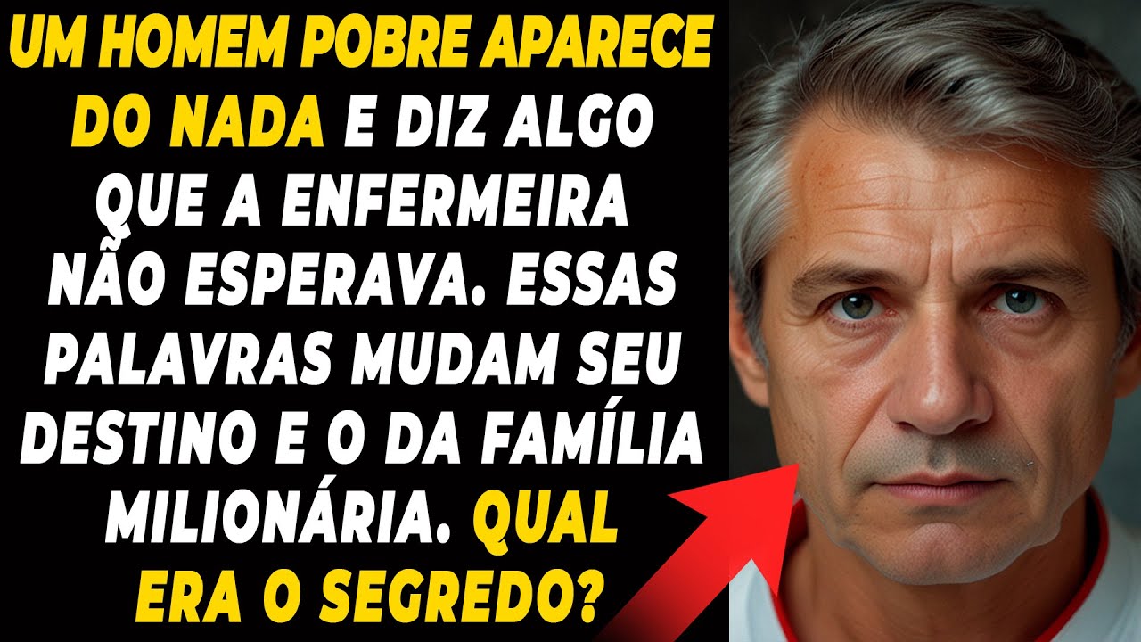 Enfermeira vira madrinha do filho do milionário… Até que um velho pobre diz uma frase que muda tudo