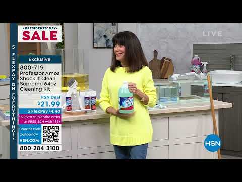 HSN | Professor Amos Cleaning 02.17.2023 - 02 PM