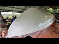 Pingo Project Mike Smith GGR 2022 - The boat is now white.