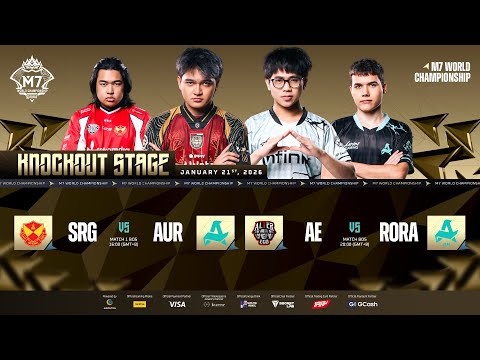 🔴 LIVE | KNOCKOUT STAGE DAY 2 | M7 World Championship | (FIL)