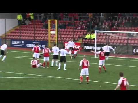 Cliftonvile 1 - 3 Portadown 12/3/11 (Carling Premiership)