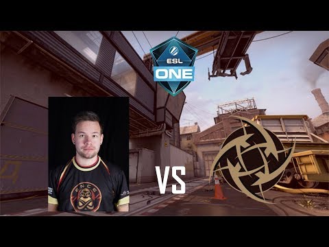 POV - Allu (ENCE)(18-5) vs NiP / train / ESL One Cologne 2018