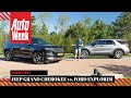 Ford Explorer vs. Jeep Grand Cherokee - AutoWeek Dubbeltest