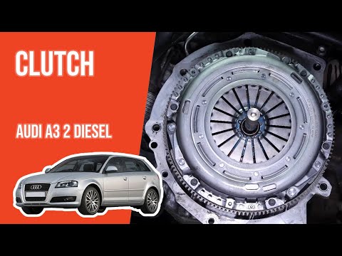 How to replace the Clutch Kit Audi A3 mk2 2.0 TDI 🚗