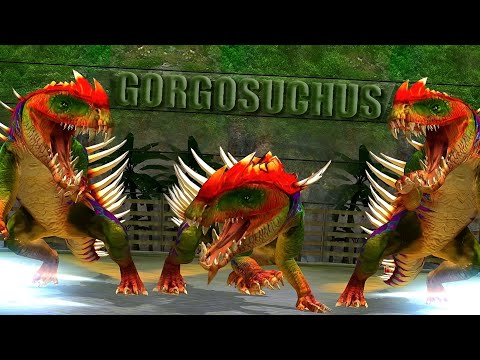UNLOCKED X3 GORGOSUCHUS MAX LEVEL 40 | JURASSIC WORLD THE GAME