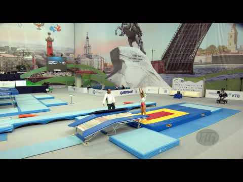 GUIDO Sara (POR) - 2018 Trampoline Worlds, St. Petersburg (RUS) - Qualification Double Mini R2