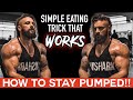 How To STAY PUMPED | Food Timing Trick For BIGGER PUMPS & Better Training | CUT & BULK Guide (Lex)