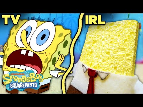 海綿寶寶和派大星玩 "勾心鬥角 "IRL!? (SpongeBob and Patrick Play "Hooky" IRL! ?)