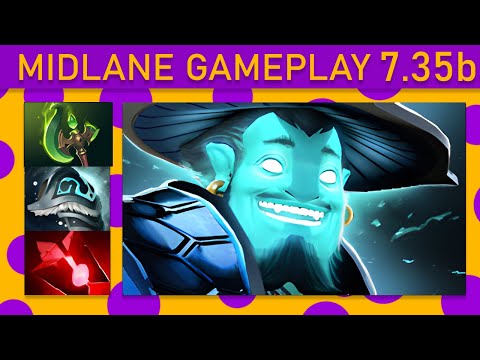 ⭐New patch 7.35b ChYuaN Storm Spirit 15+ Kills! Mid Gameplay - Dota 2 Top MMR