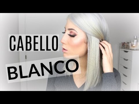 Cabello BLANCO/PLATA | ¿Cómo se consigue? | ¿Se puede hacer en UN DÍA?